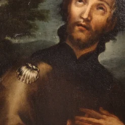 Clearance Pamono Italian Artist, Saint Roch, 1680, Oil on Canvas