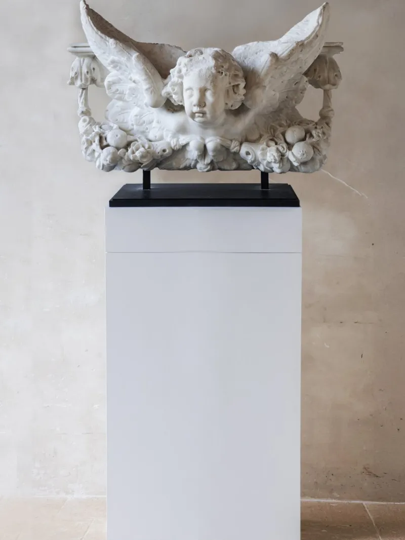 Discount Pamono Italian Artist, Statue of a Putto, 1600, Carrara Marble