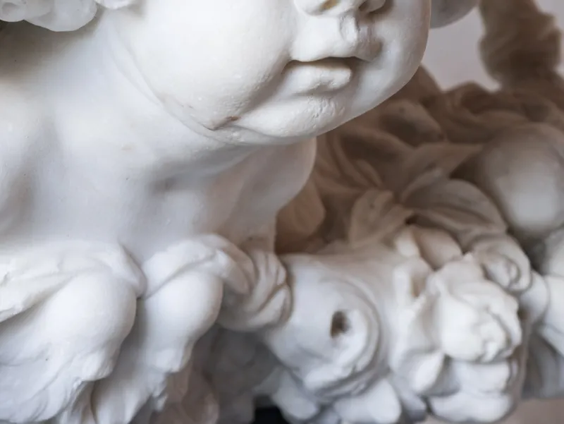 Discount Pamono Italian Artist, Statue of a Putto, 1600, Carrara Marble