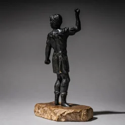 Outlet Pamono Italian Artist, Statuette of a Venetian Mercenary, 16th-17th Century, Bronze