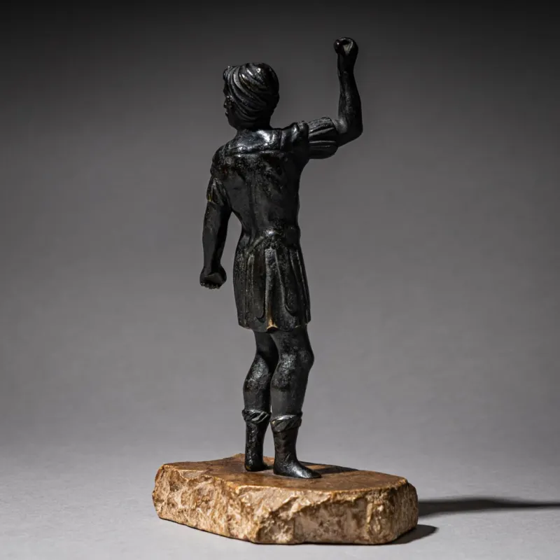 Outlet Pamono Italian Artist, Statuette of a Venetian Mercenary, 16th-17th Century, Bronze