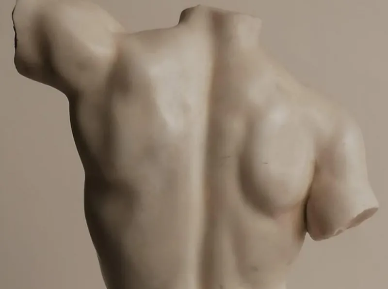 Online Pamono Italian Artist, Torso, 20th Century, Carrara Marble