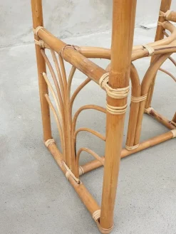 Online Pamono Italian Bamboo Chairs, 1960s, Set of 3