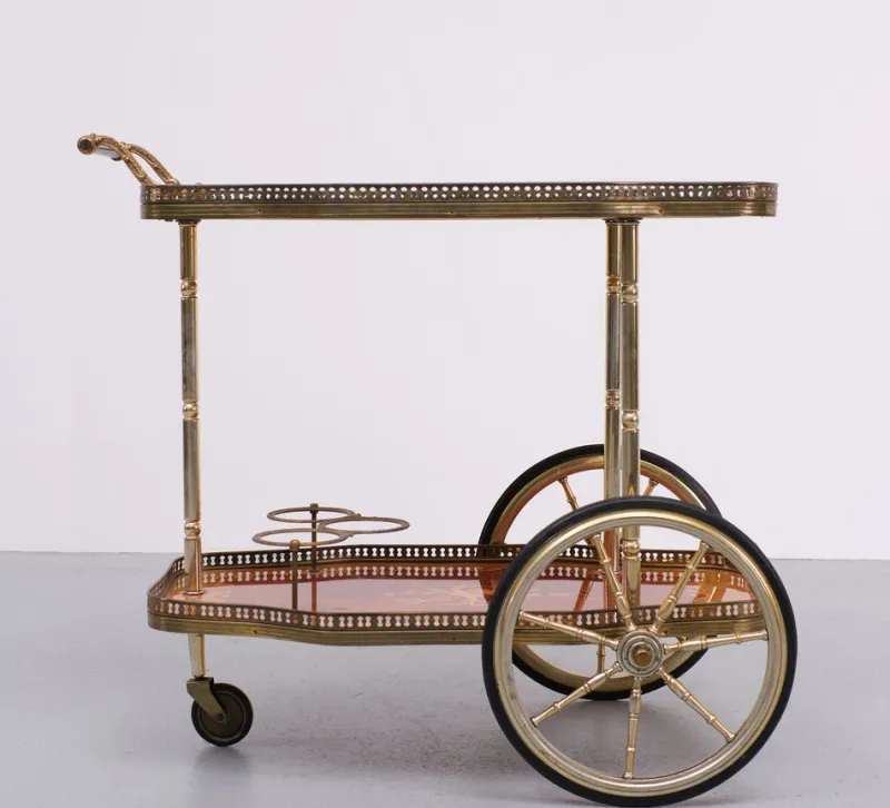 Outlet Pamono Italian Bar Cart, 1975