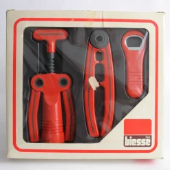 Pamono Italian Bar Set by Pino Spagnolo for Biesse, 1980s, Set of 3><noscript><img width=