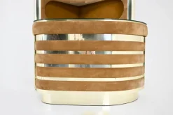 Pamono Italian Bar with Stools, 1970s, Set of 4><noscript><img width=