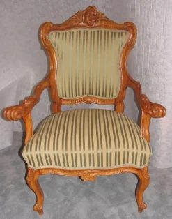 Pamono Italian Baroque Salon Suite, 1760s, Set of 3> Living Room Sets