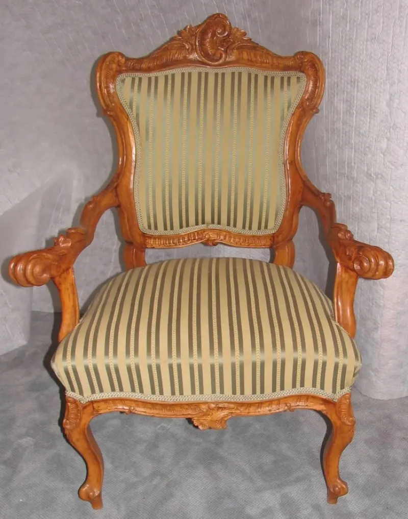 Pamono Italian Baroque Salon Suite, 1760s, Set of 3> Living Room Sets