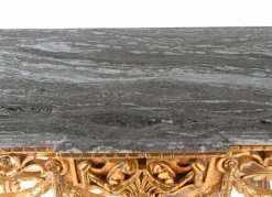 Pamono Italian Baroque Style Gilt Console Table><noscript><img width=