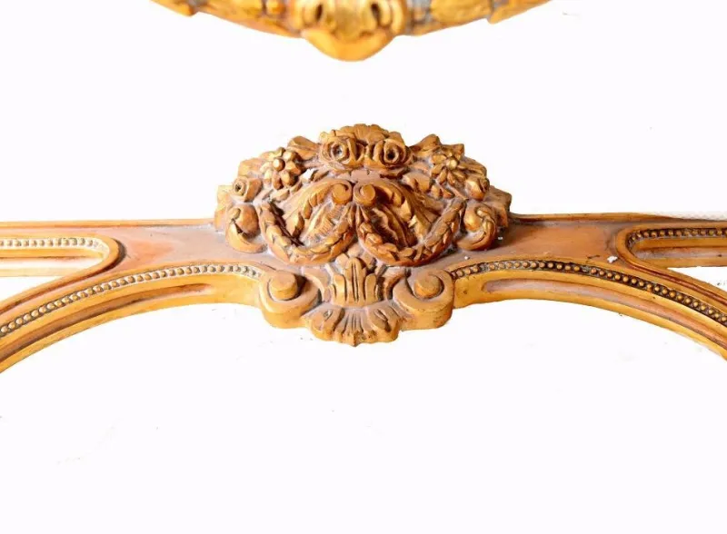 Pamono Italian Baroque Style Gilt Console Table> Console Tables