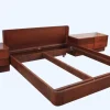 Pamono Italian Bed and Nightstands, 1960s, Set of 3> Daybeds & Chaises Lounges
