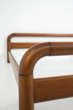 Pamono Italian Bed by Luciano De Gennaro for Brivio, 1977