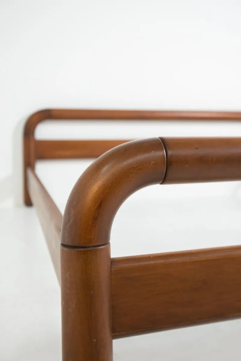 Pamono Italian Bed by Luciano De Gennaro for Brivio, 1977
