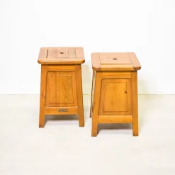 Outlet Pamono Italian Bedside Tables, 1960s, Set of 2