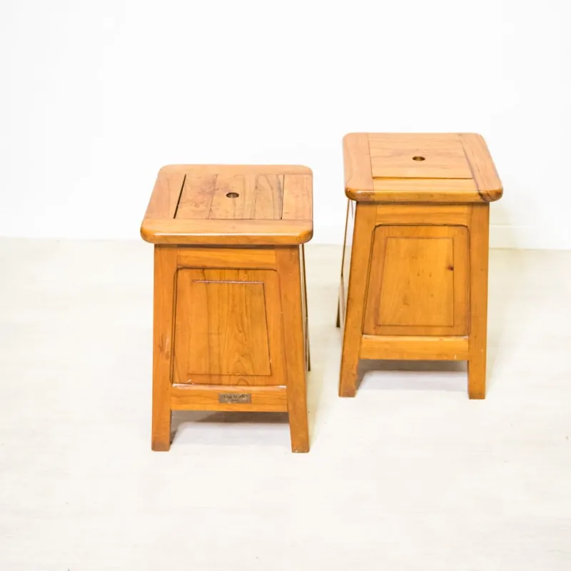 Outlet Pamono Italian Bedside Tables, 1960s, Set of 2