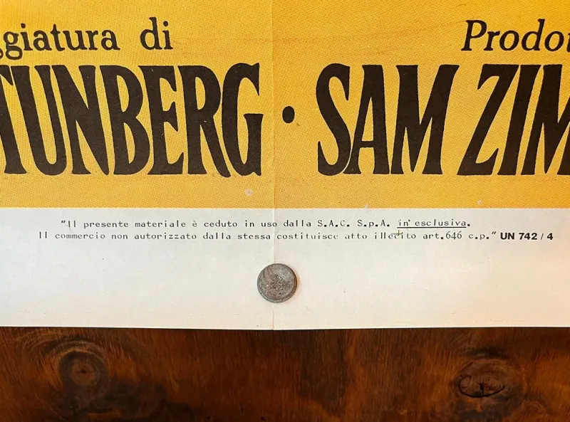 Sale Pamono Italian Ben Hur Film Poster, 1960s