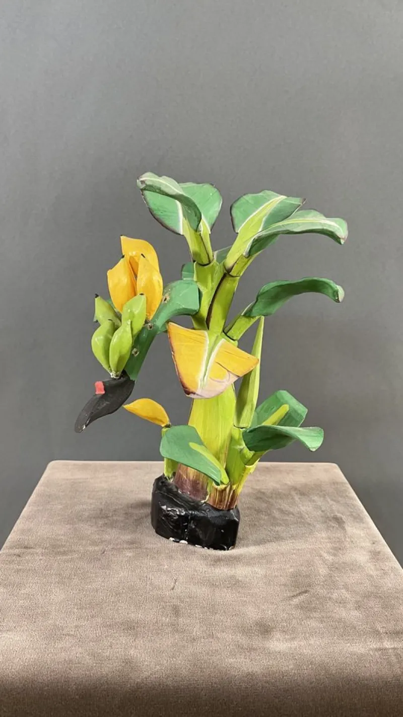 Pamono Italian Botanical Sculpture, 1940s> Mid-Century