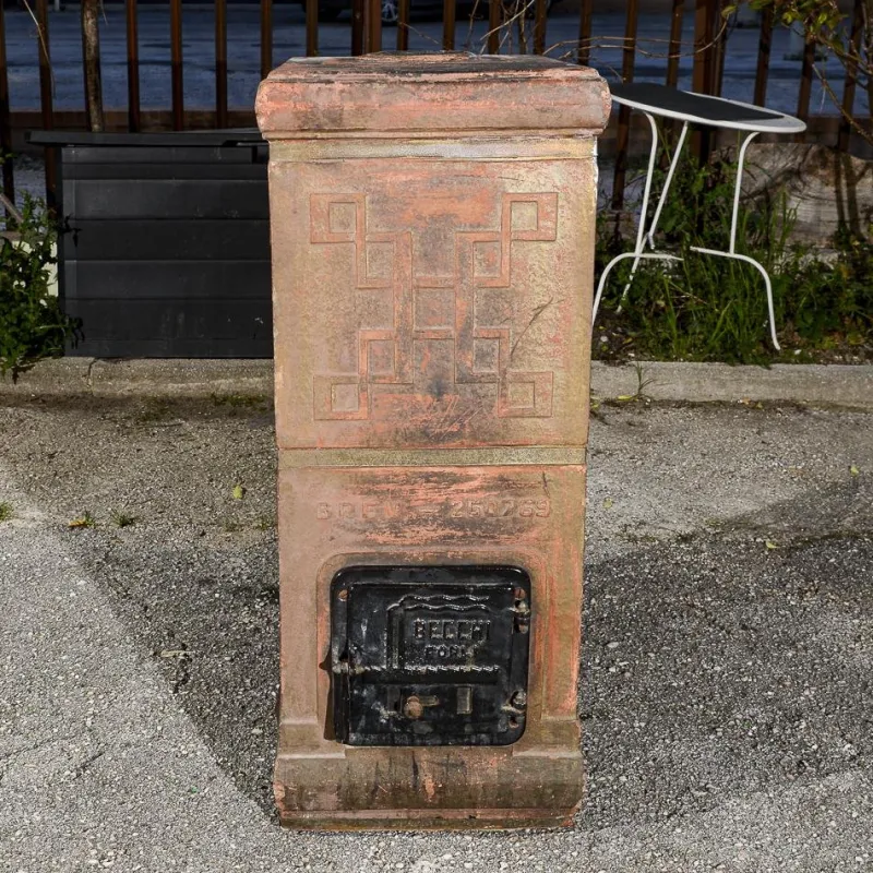 Outlet Pamono Italian Branded Terracotta Stove