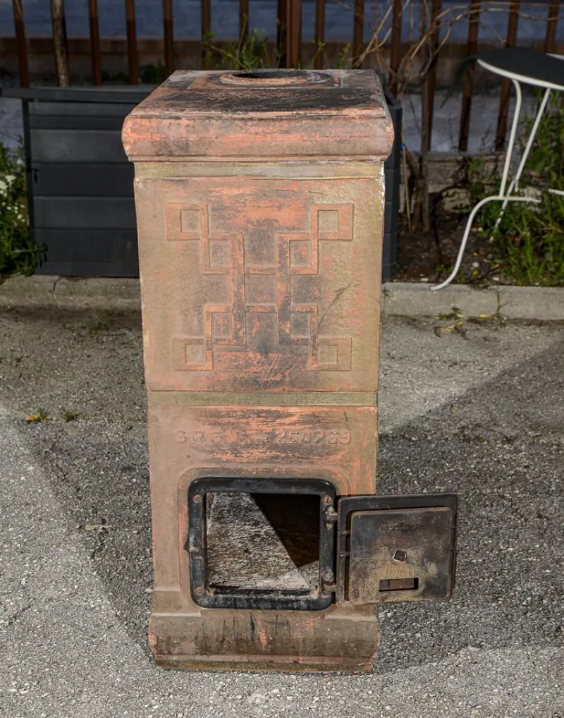 Outlet Pamono Italian Branded Terracotta Stove