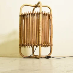 Pamono Italian Cane Table Lamp, 1960s><noscript><img width=