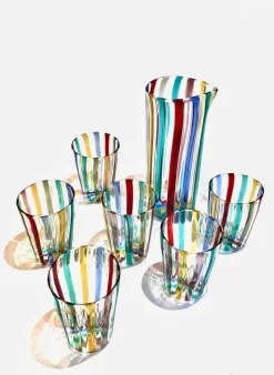 Best Pamono Italian Carafe from Ribes the Art of Glass