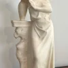 Outlet Pamono Italian Carrara Marble Sculpture of a Romantic Young Girl by Dante Zoi, Florence, 19th Century