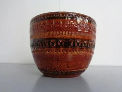 Outlet Pamono Italian Ceramic Cachepot by Aldo Londi for Bitossi, 1960s