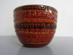 Outlet Pamono Italian Ceramic Cachepot by Aldo Londi for Bitossi, 1960s