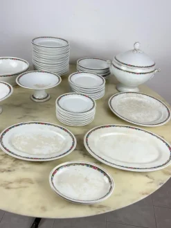 Discount Pamono Italian Ceramic Dishes, 1890s, Set of 70