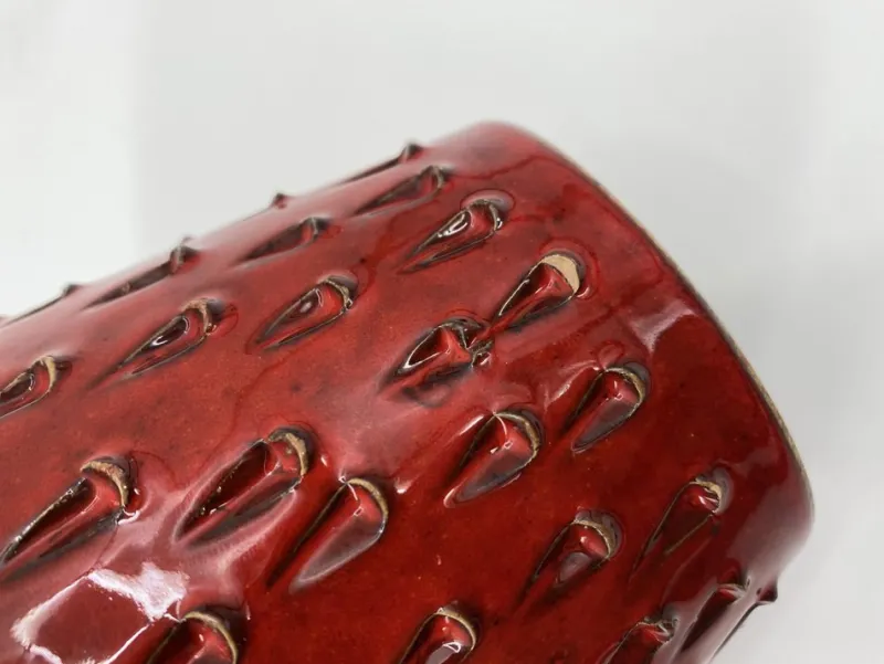 Pamono Italian Ceramic Fragola Flower Pot by Fratelli Fanciullacci, 1960> Garden Accessories