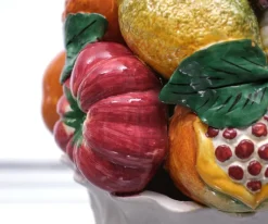 Sale Pamono Italian Ceramic Fruit Baskets by Bassano Zortea, Italy, 1958, Set of 2