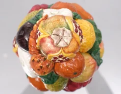 Sale Pamono Italian Ceramic Fruit Baskets by Bassano Zortea, Italy, 1958, Set of 2