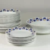 Hot Pamono Italian Ceramic Plates by Antonia Campi for Laveno, 1960s, Set of 26