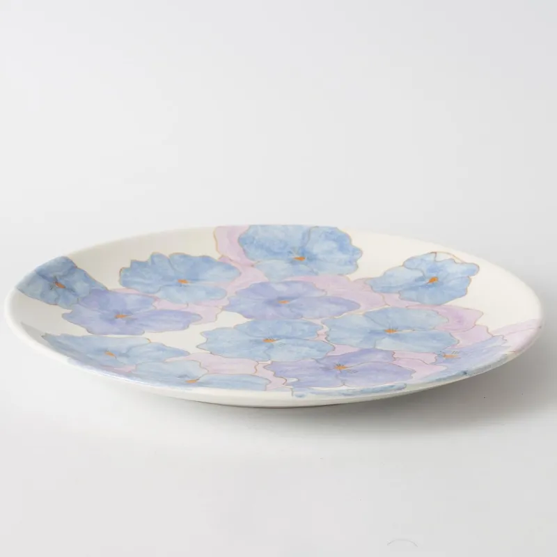 Clearance Pamono Italian Ceramic Platter from Ernestine Salerno, 1960s