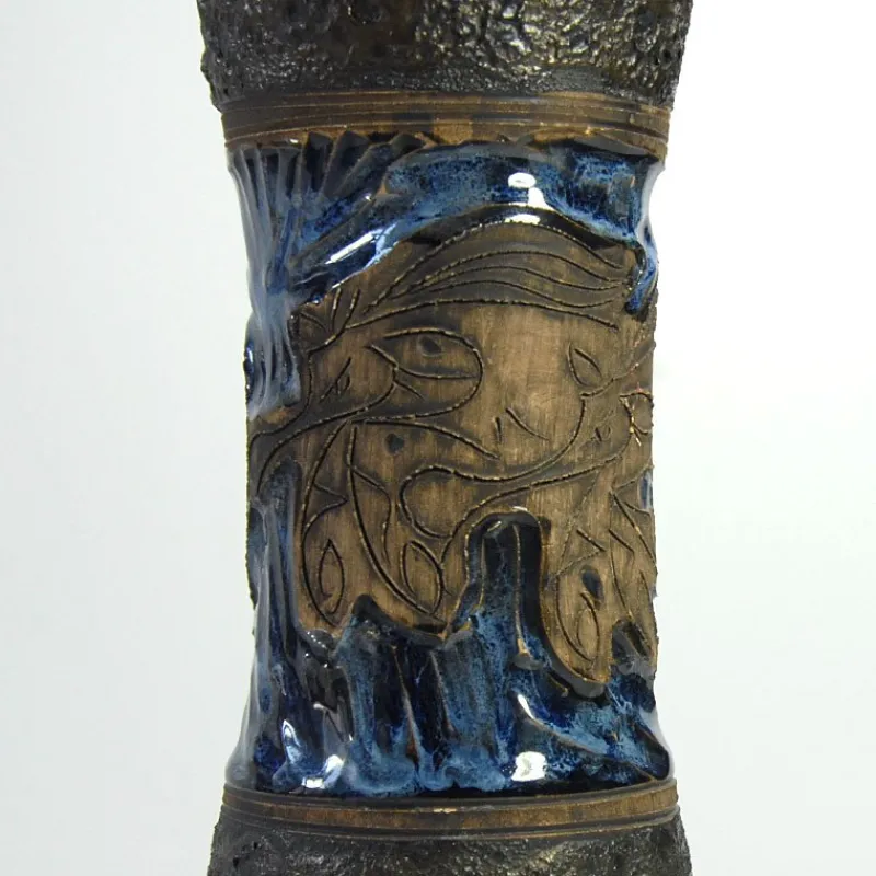 Sale Pamono Italian Ceramic Vase from Ausella Ceramiche Sicily, 1960s