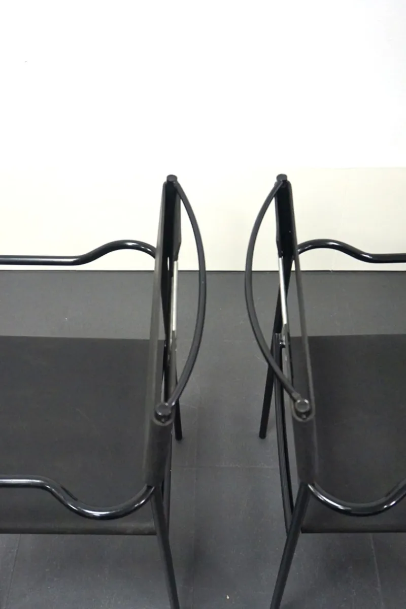 Pamono Italian Chairs by Giandomenico Belotti for Alias, 1980s, Set of 2> Side Chairs & Dining Chairs