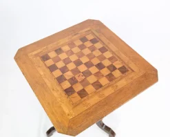 Pamono Italian Chessboard in Fruitwood, 1860s><noscript><img width=