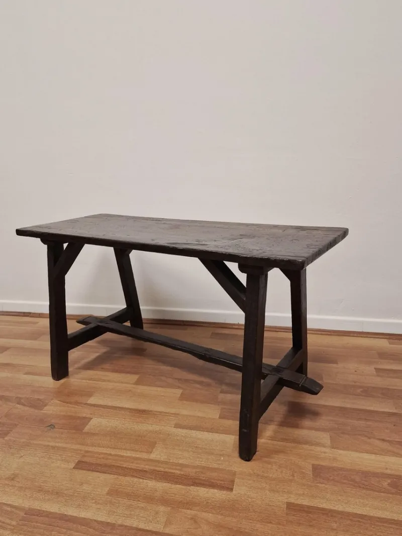 Discount Pamono Italian Chestnut Table, 19th Century