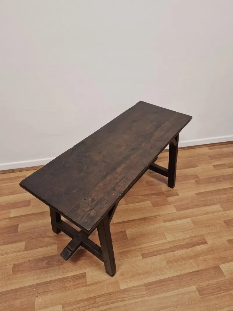 Discount Pamono Italian Chestnut Table, 19th Century