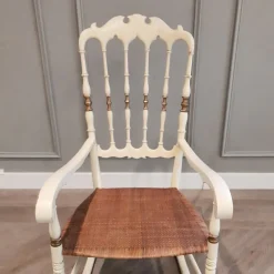 Pamono Italian Chiavarina Rocking Chair, 1950s><noscript><img width=