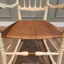 Pamono Italian Chiavarina Rocking Chair, 1950s><noscript><img width=