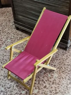 Pamono Italian Children's Beach Chair, 1960s><noscript><img width=