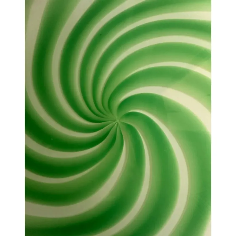 Pamono Italian Clear Green Swirls Wall Sconce in Murano Glass by Simoeng> Wall Lights & Sconces|Wall Lights & Sconces