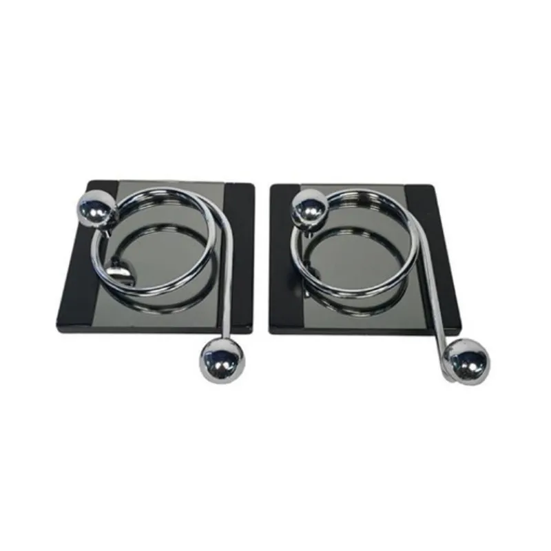 Pamono Italian Coat Racks, 1970s, Set of 2> Racks, Hooks & Valets