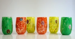 Sale Pamono Italian Cocktail Glasses by Mariana Iskra for Ribes Studio, Set of 6