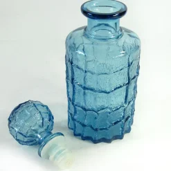 Pamono Italian Colored Glass Caraffe from Empoli, 1970s.><noscript><img width=