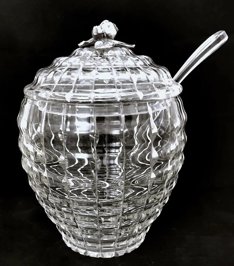 Pamono Italian Crystal Punch Bowl with Lid and Ladle, 1965, Set of 2> Ice Buckets & Wine Coolers