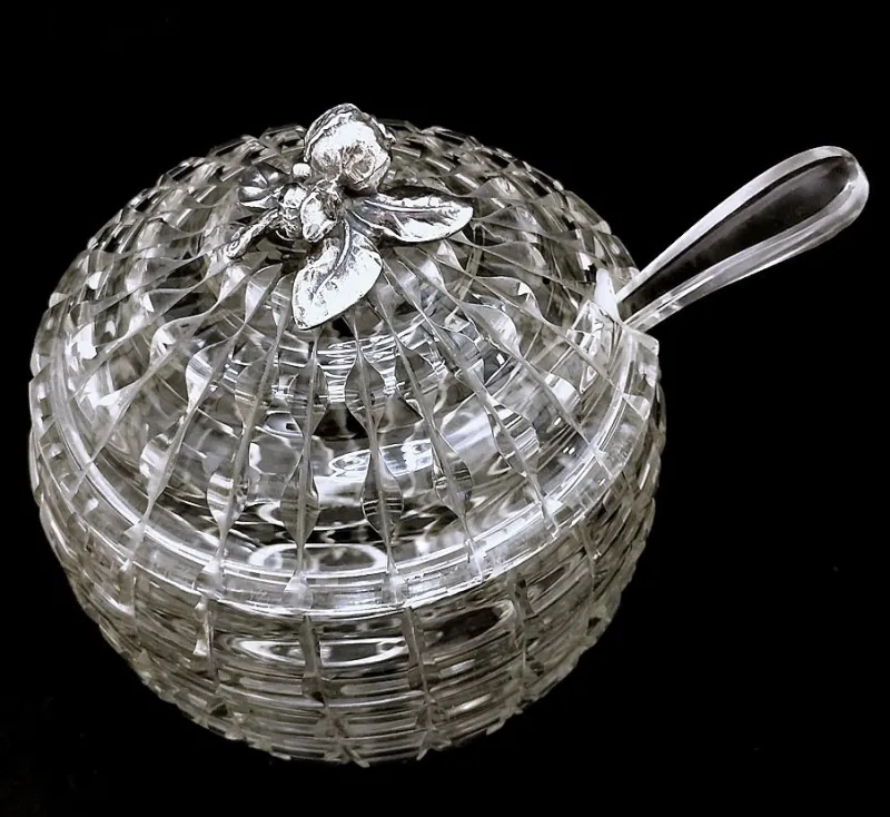 Pamono Italian Crystal Punch Bowl with Lid and Ladle, 1965, Set of 2> Ice Buckets & Wine Coolers