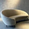 Pamono Italian Curved Sofa, 1950s> Couches & Sofas