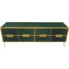 Pamono Italian Dark Green Sideboard by Justfurnituress Designer> Storage